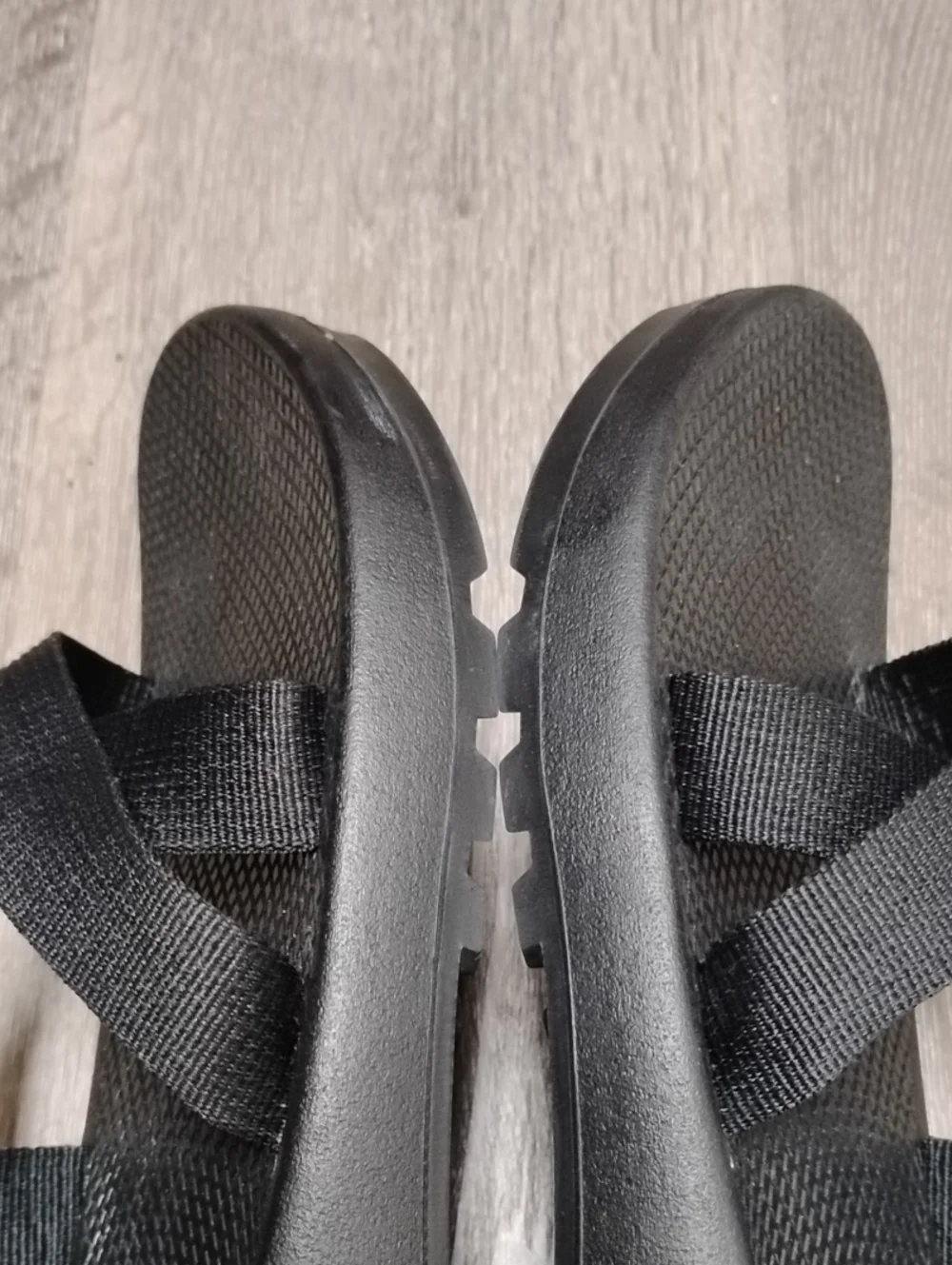 Chaco Black Strappy Sandals